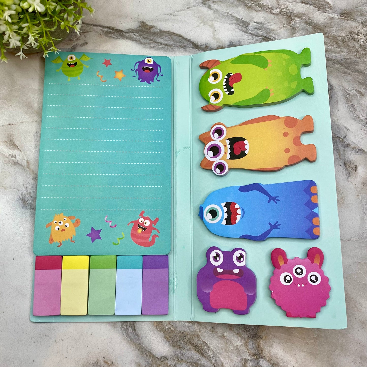 Sticky Note Booklet Set - Monster - PREORDER 6/21-6/24