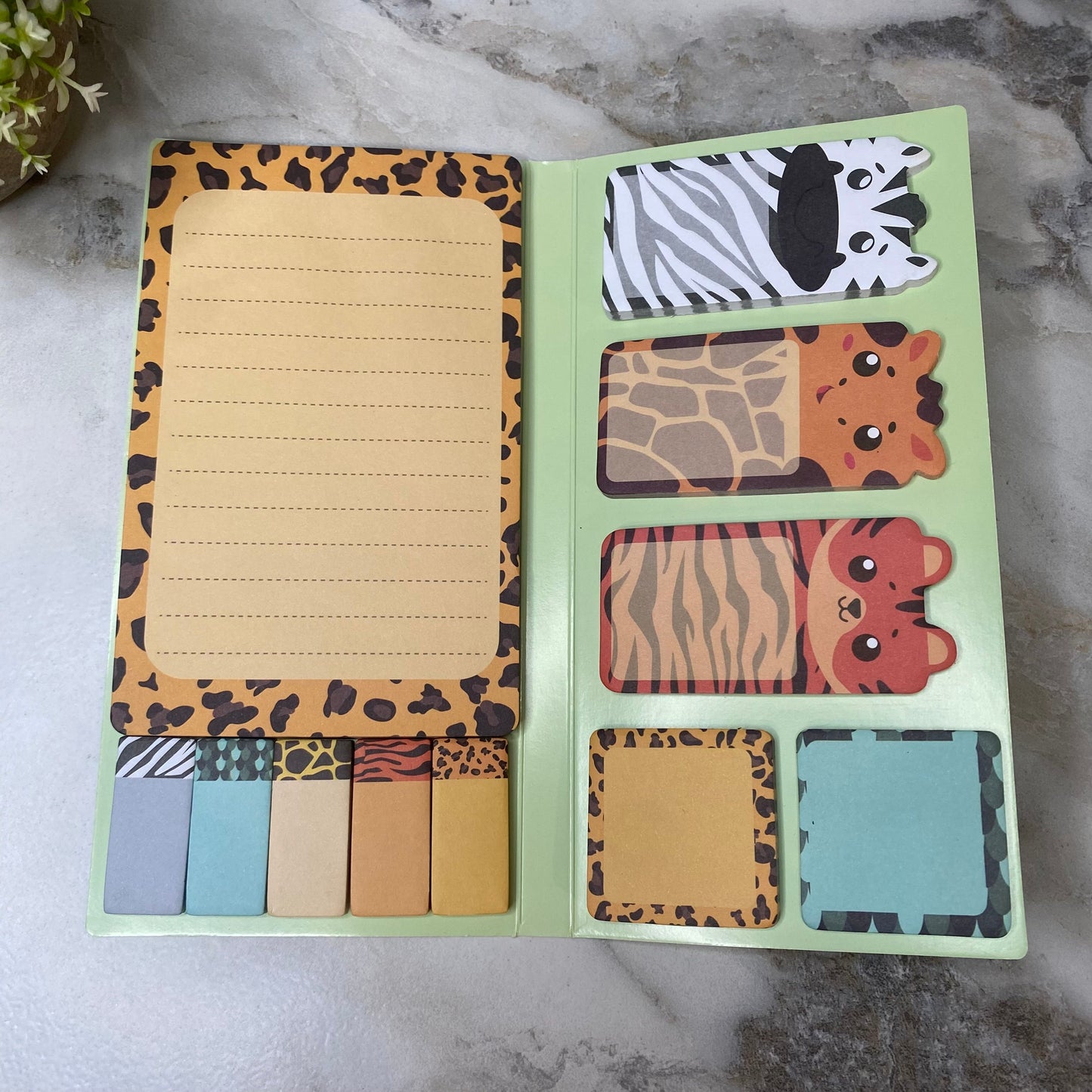 Sticky Note Booklet Set - Zoo - PREORDER 6/21-6/24