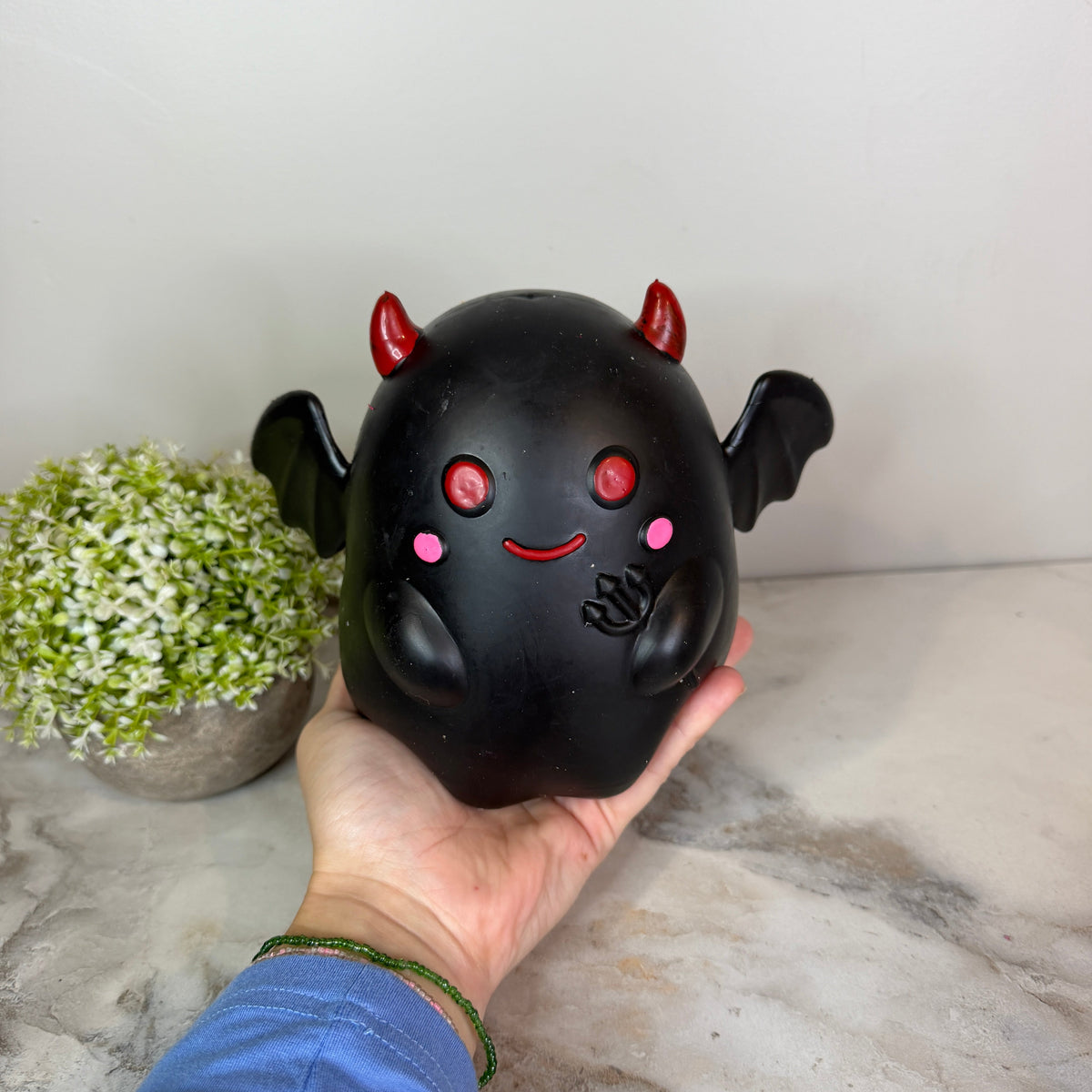 Squishy Toy - Devil Black Dough, Jumbo
