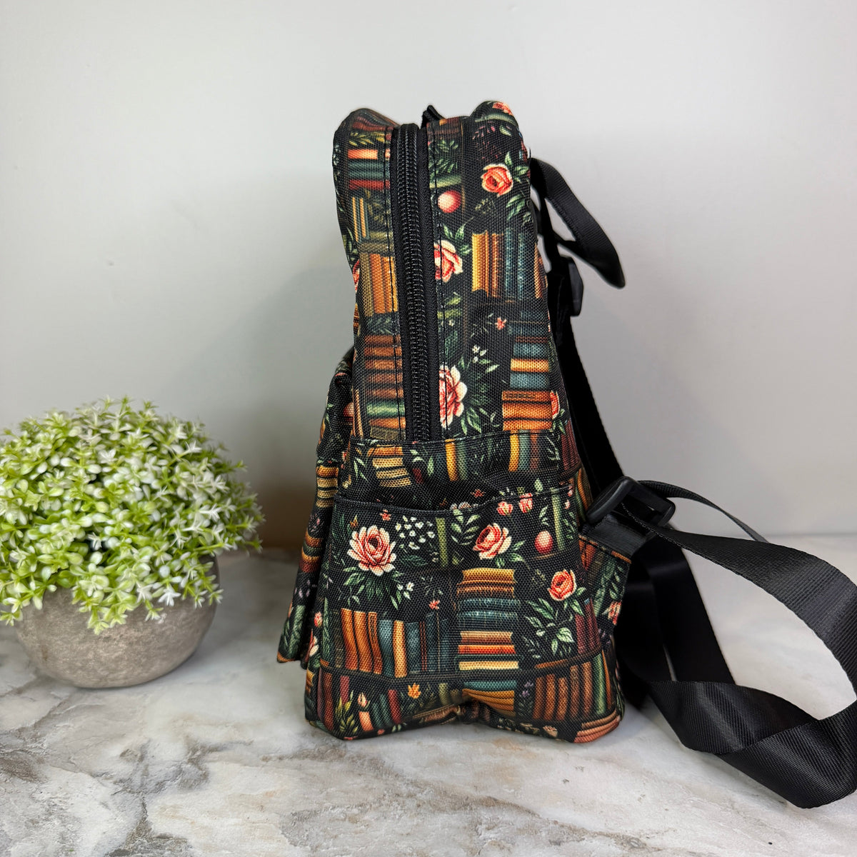 Mini Backpack - Book Roses - PREORDER