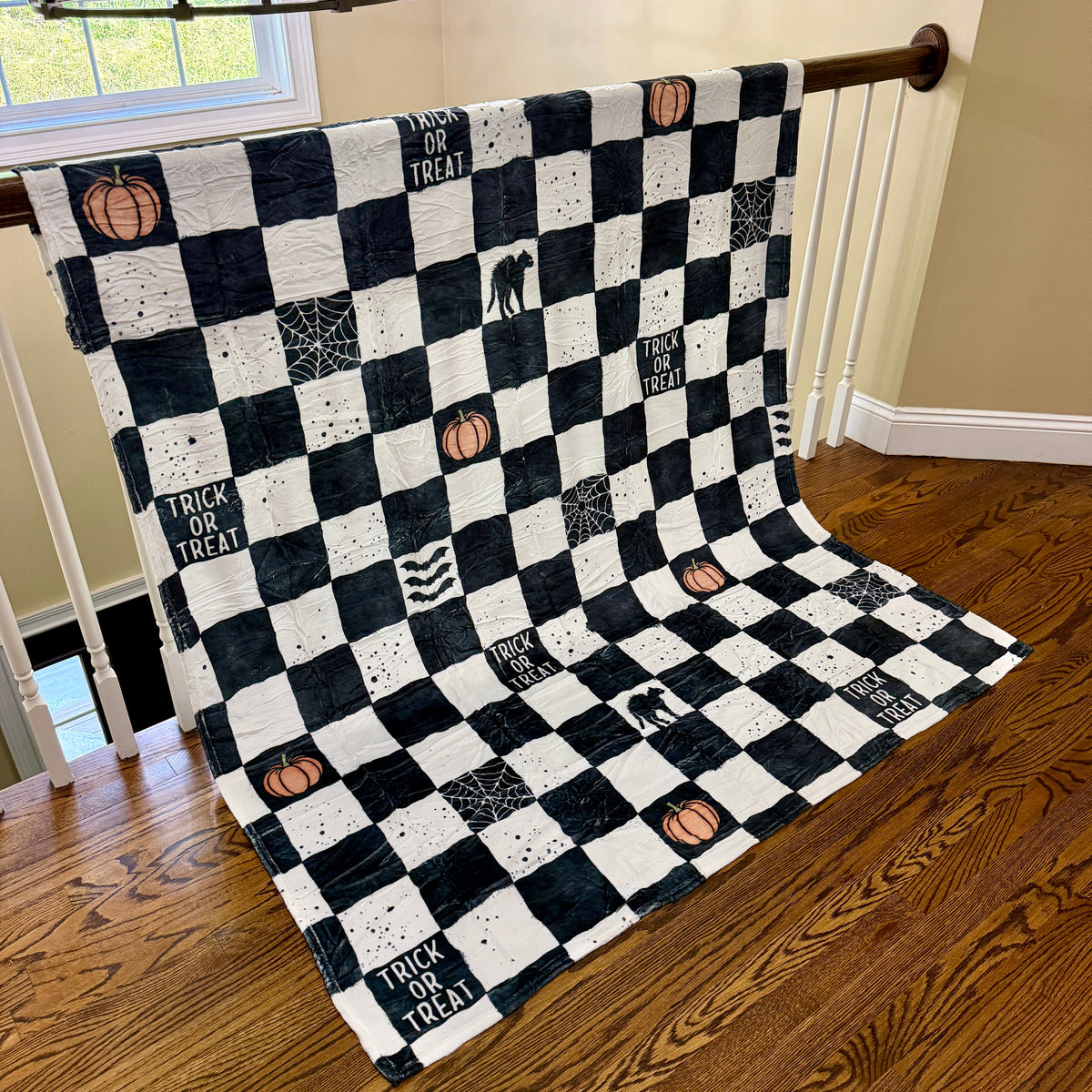 Blanket Halloween #5 - Checkered Halloween - PREORDER ends 7/25