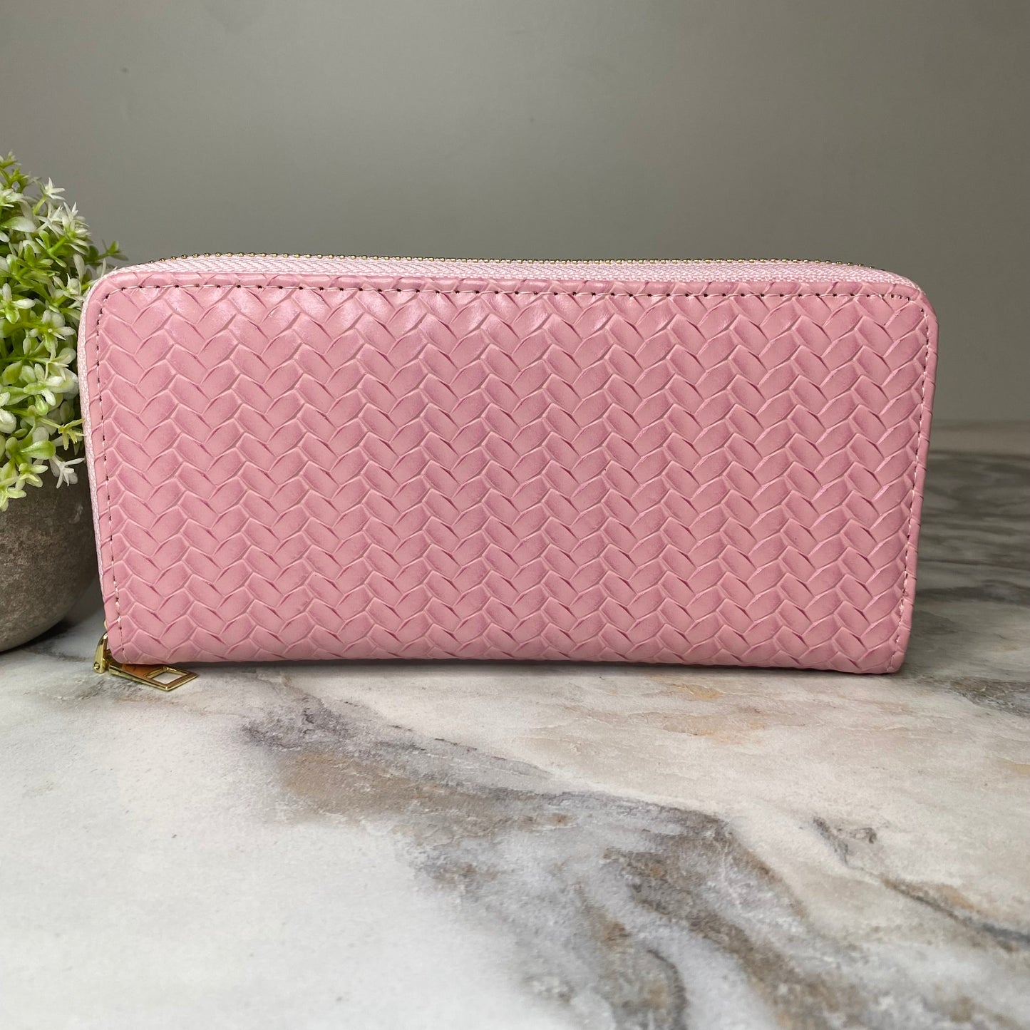 Wallet - Faux Leather - Woven - PREORDER 7/16-7/19