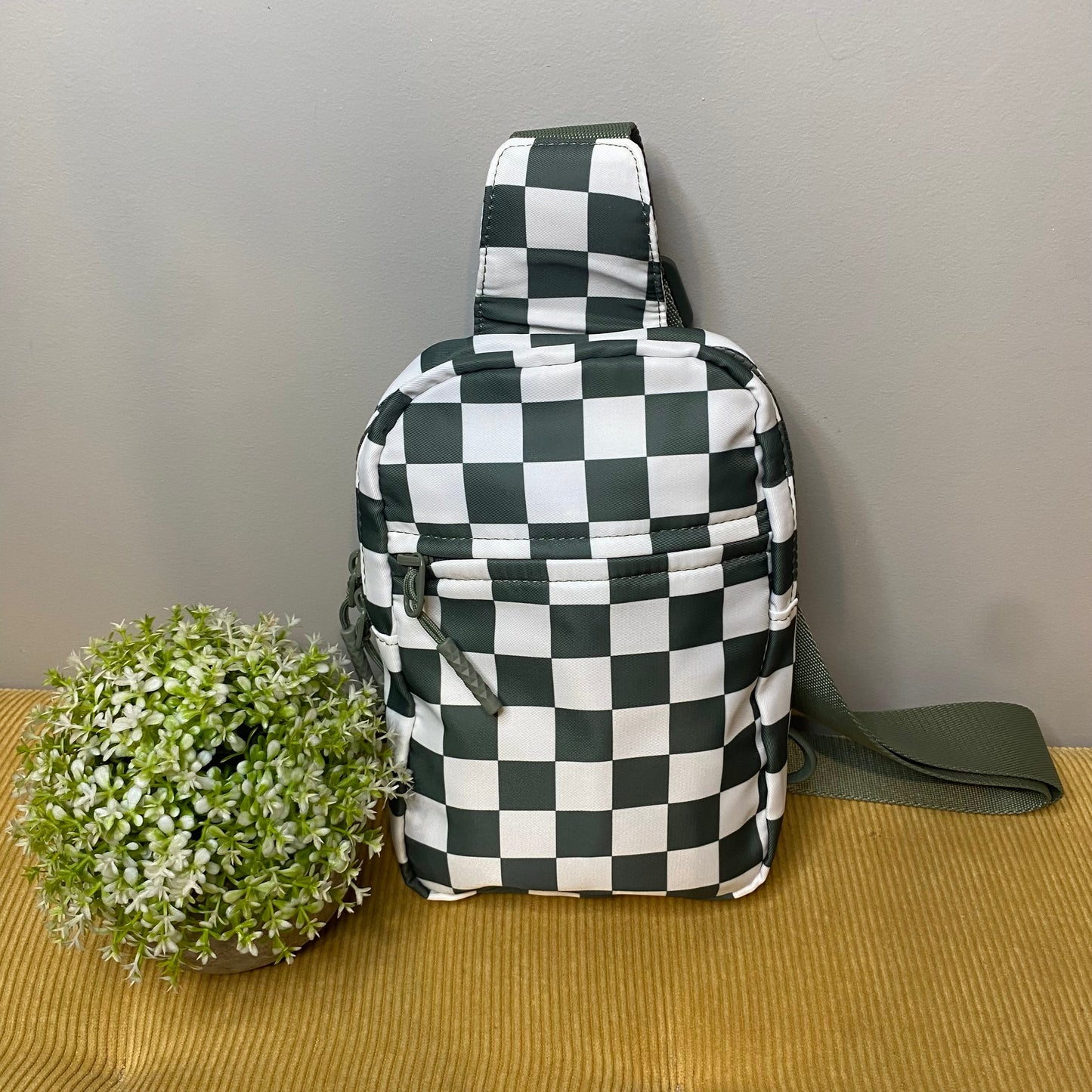 Checkered Nylon Sling - PREORDER