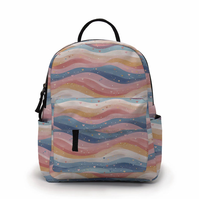 Mini Backpack - Heart Waves - PREORDER
