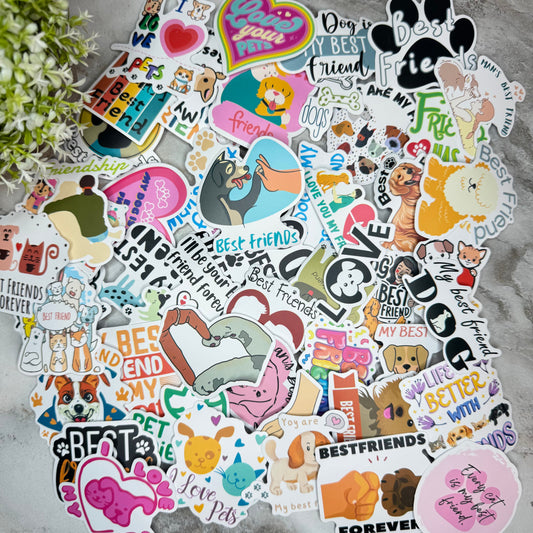 Stickers - Best Friend Paw Dog