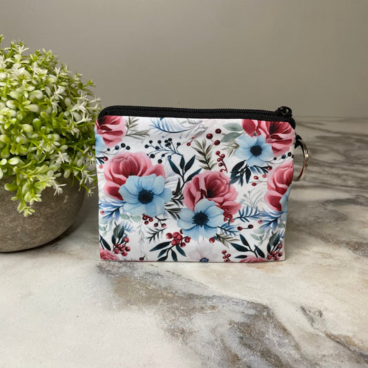 Mini Pouch - Winter Floral