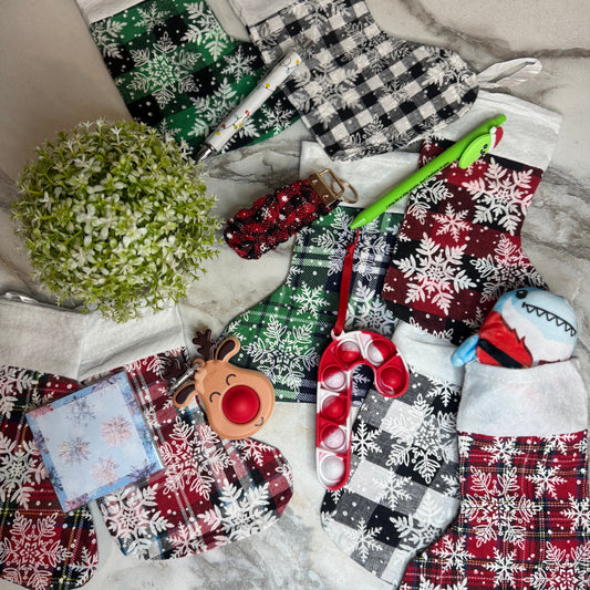 Small Stocking Gift Holder Ornament Christmas