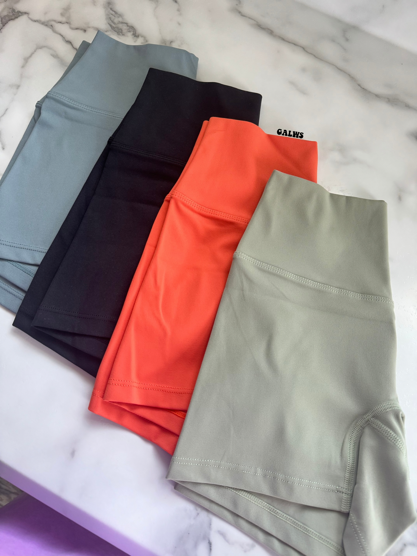 EXTRAS ROUND 2 PRE ORDER GAL ACTIVE BIKER WORKOUT SHORTS