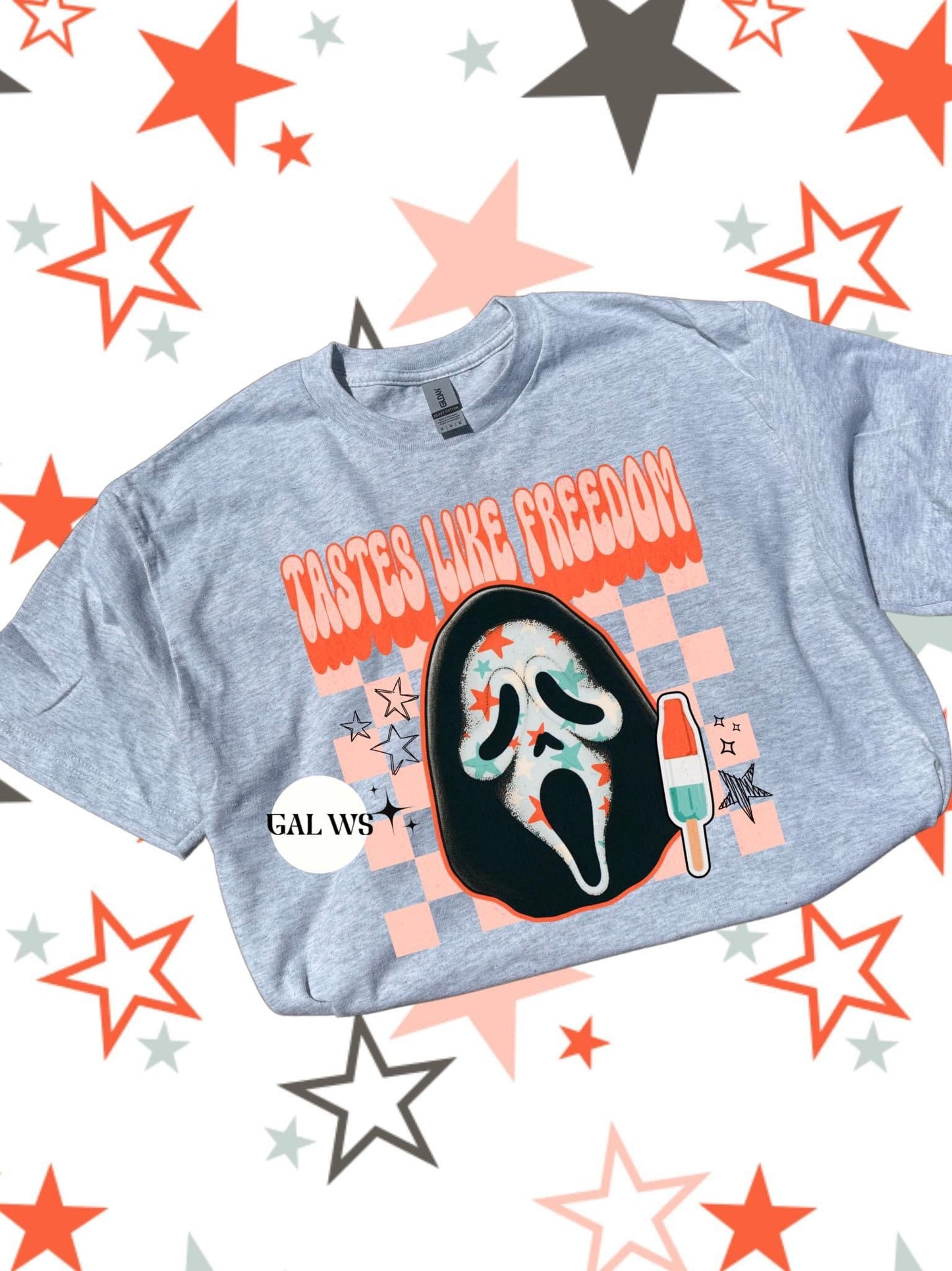 Taste Like Freedom Ghost 4th of July Tee/Sweatshirt