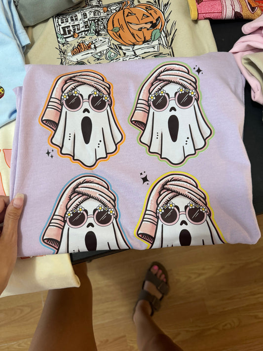 Groovy Chill Ghost Tee/Sweatshirt