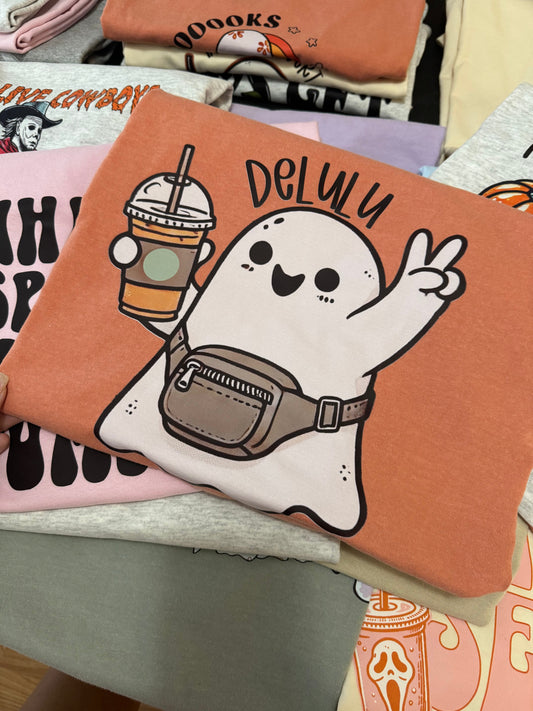 Delulu Ghost Tee/Sweatshirt