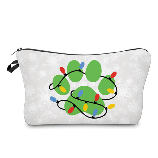 Pouch - Holiday Christmas - Paw & Lights