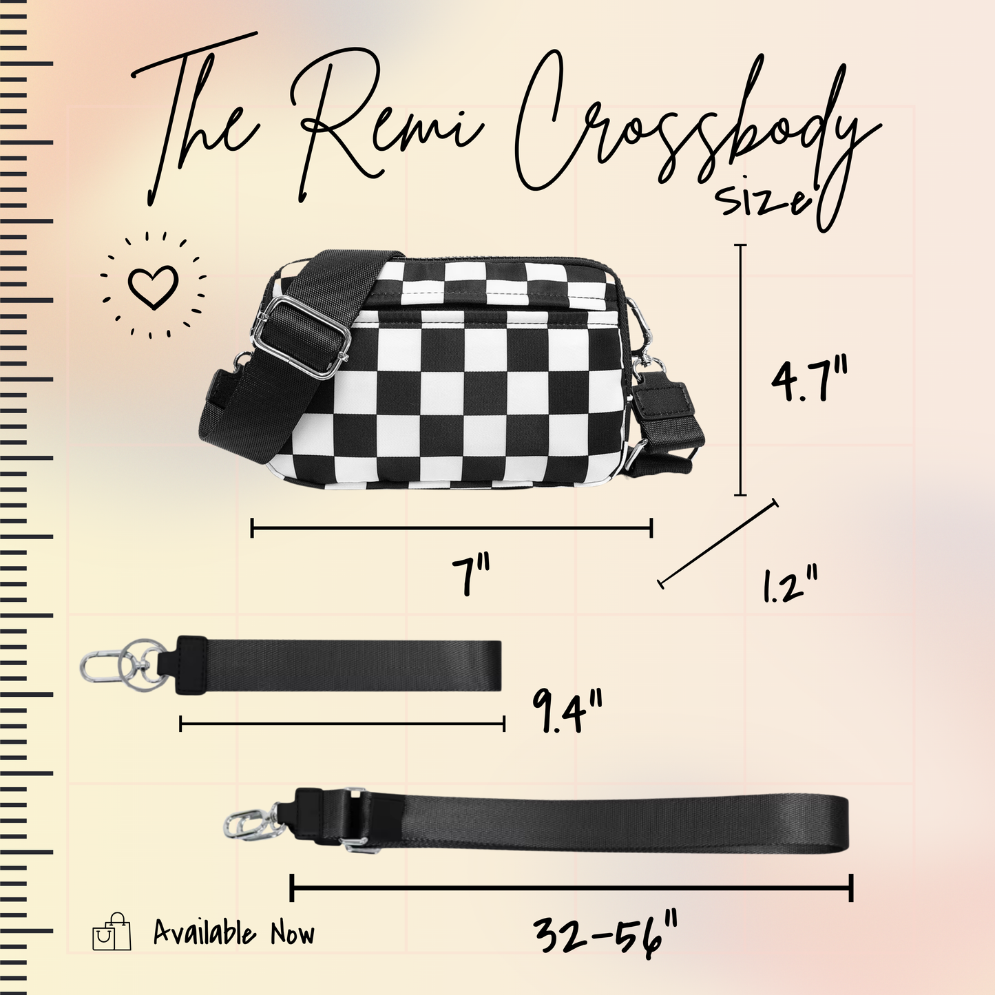 Remi - Nylon Crossbody Solid - PREORDER 7/24-7/27