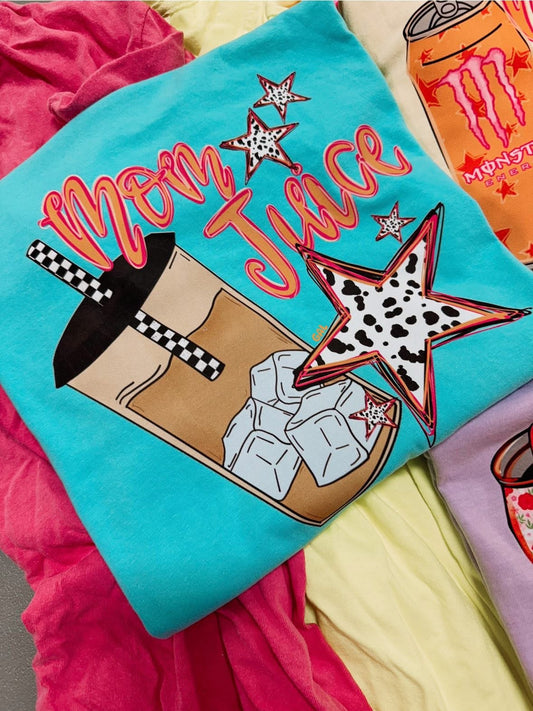 Iced Coffee Mom Juice Tee/Sweatshirt