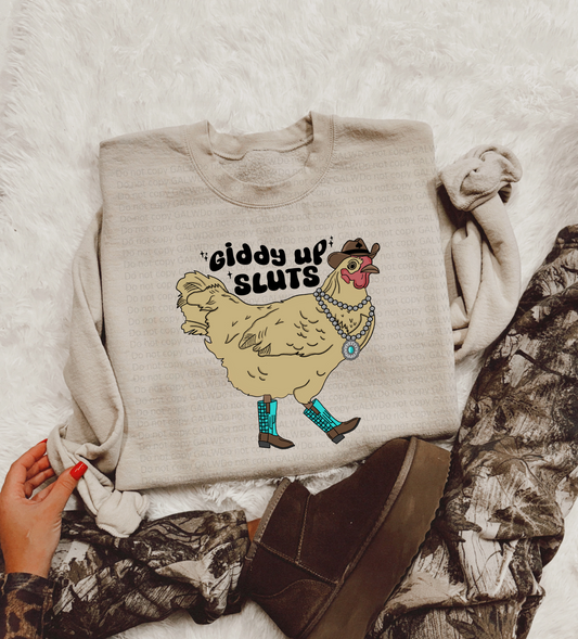 Giddy Up Tee/Sweatshirt