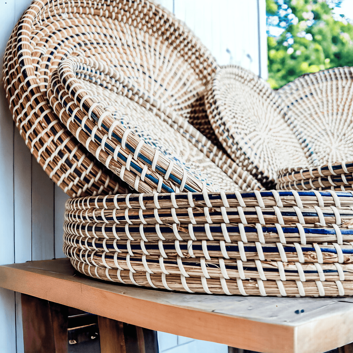 Table Trays Round USA Made, Eco-Friendly Home Decorations