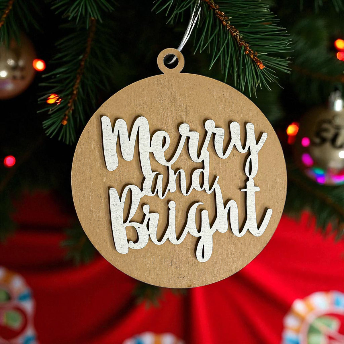 Merry & Bright Ornament 12 Colors