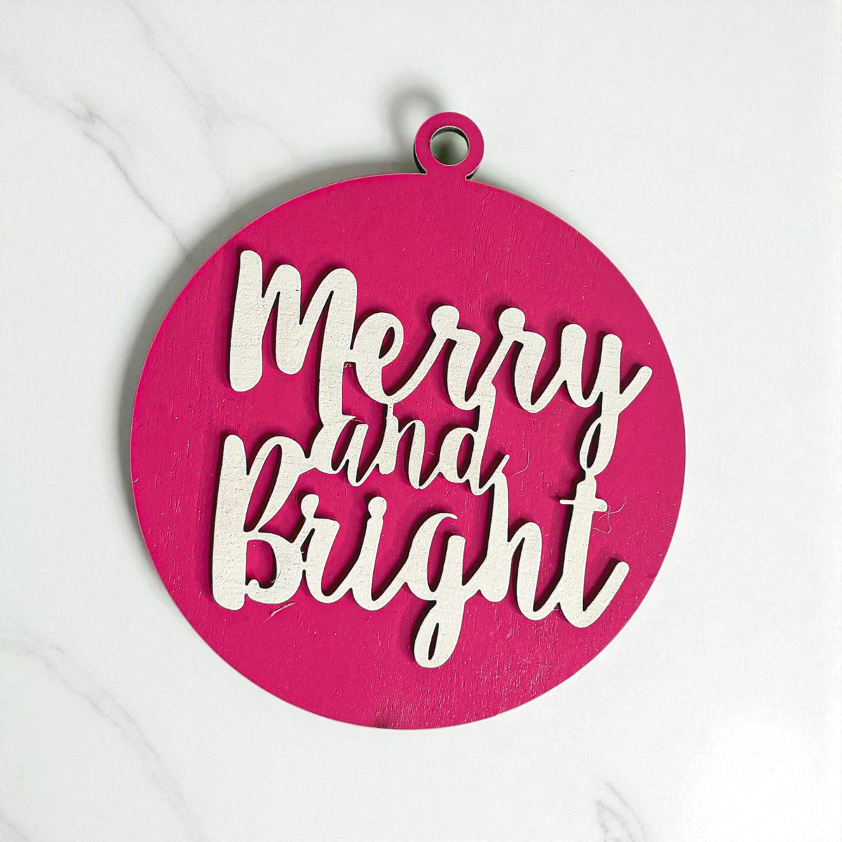 Merry & Bright Ornament 12 Colors