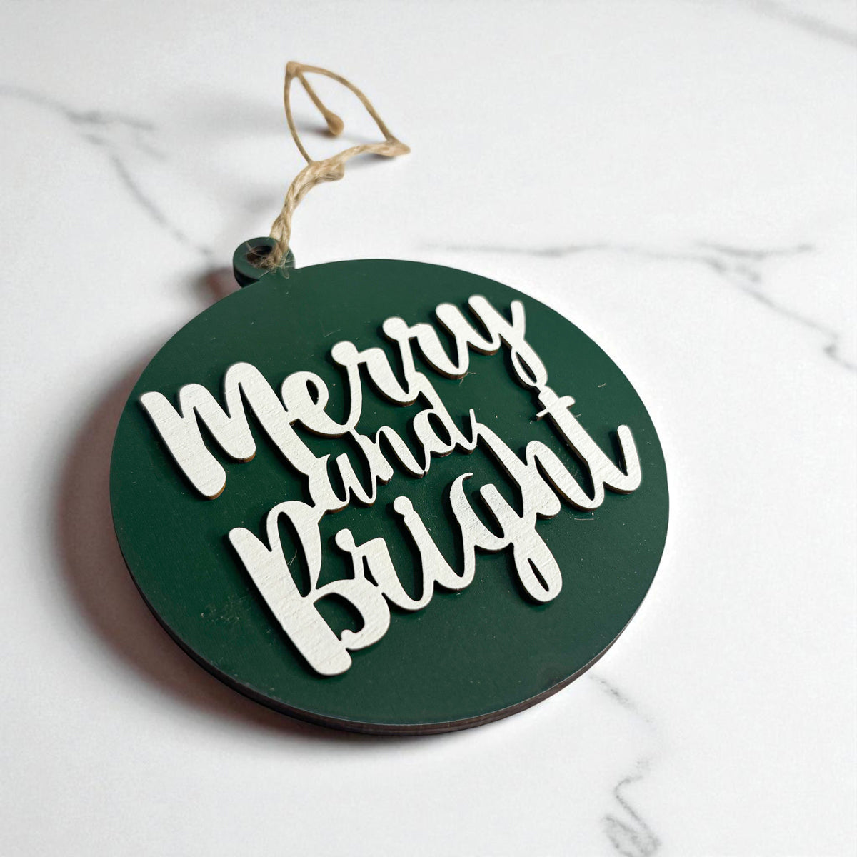 Merry & Bright Ornament 12 Colors