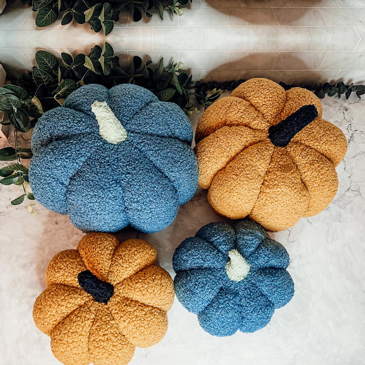 Pumpkin Sherpa Pillow