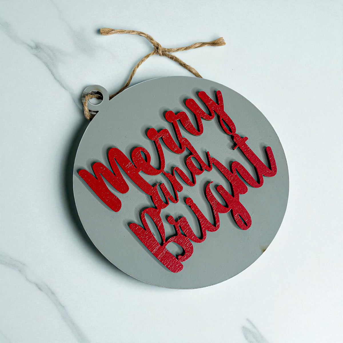 Merry & Bright Ornament 12 Colors