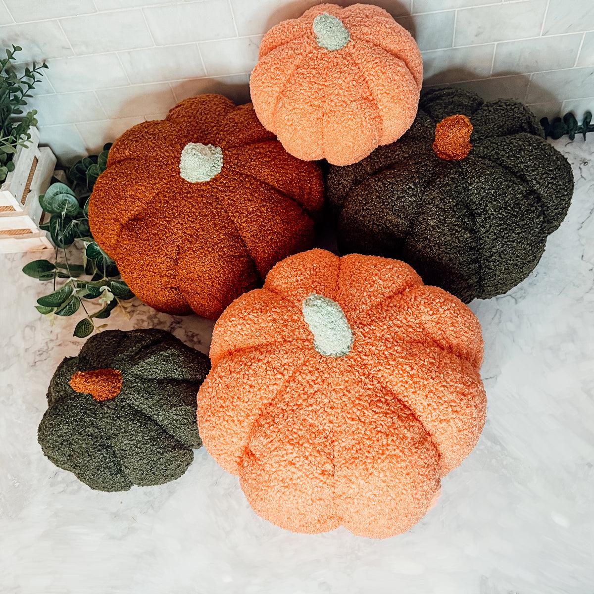 Orange Pumpkin Pillow