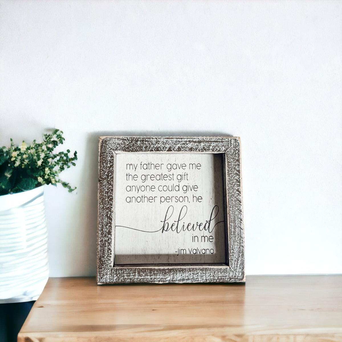 Greatest Gift Sign