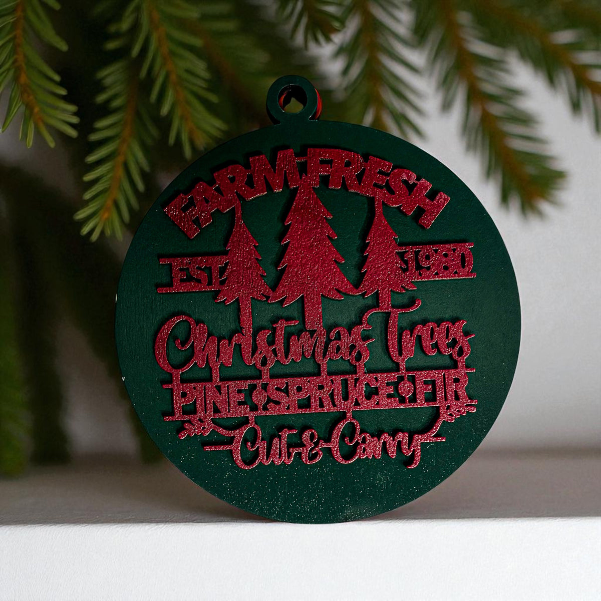 Farm Fresh Ornament 12 Colors