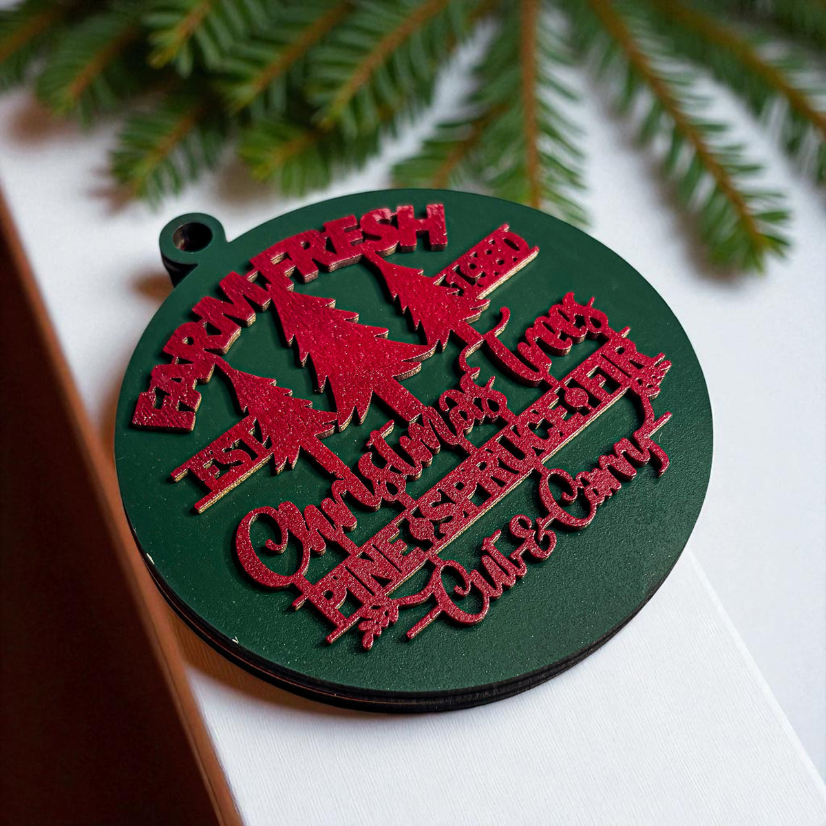 Farm Fresh Ornament 12 Colors