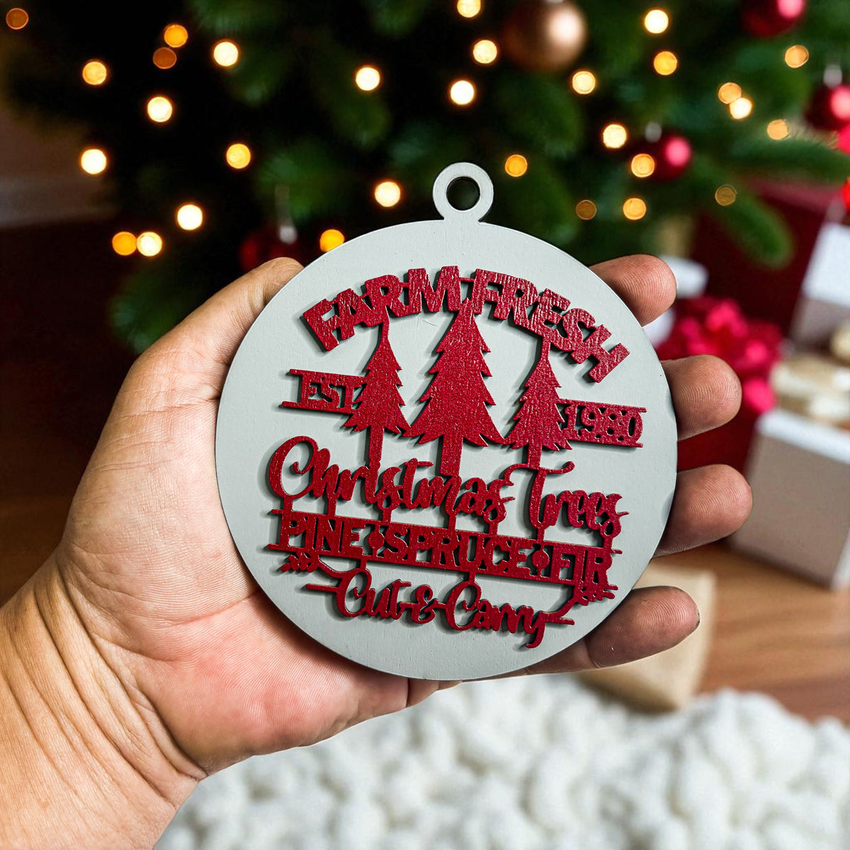 Farm Fresh Ornament 12 Colors