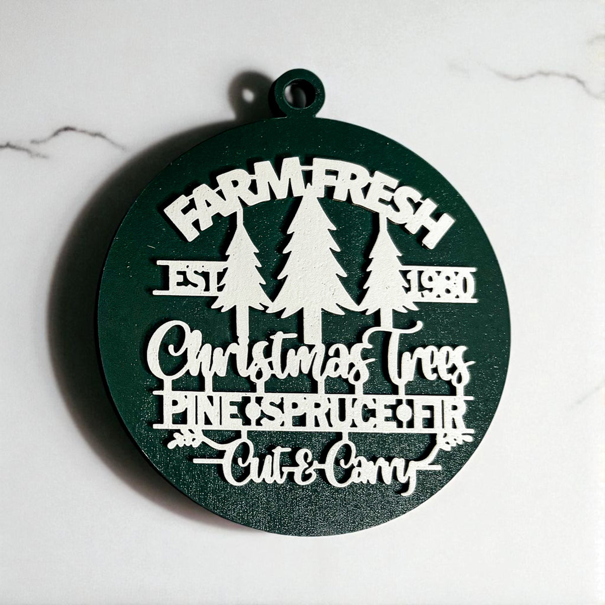 Farm Fresh Ornament 12 Colors