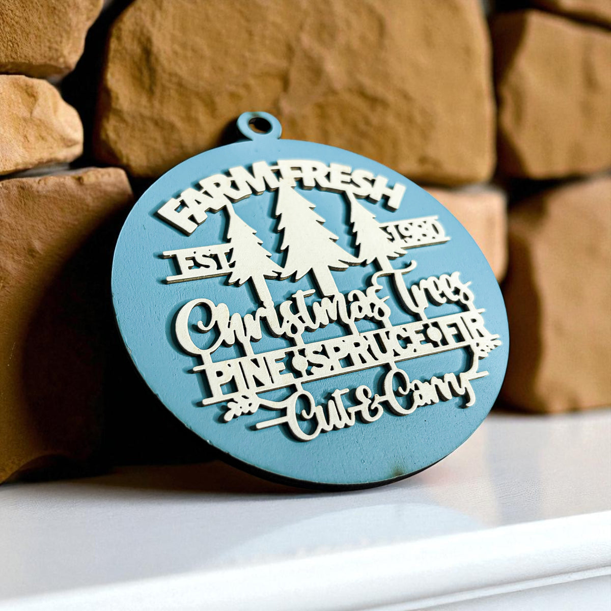 Farm Fresh Ornament 12 Colors