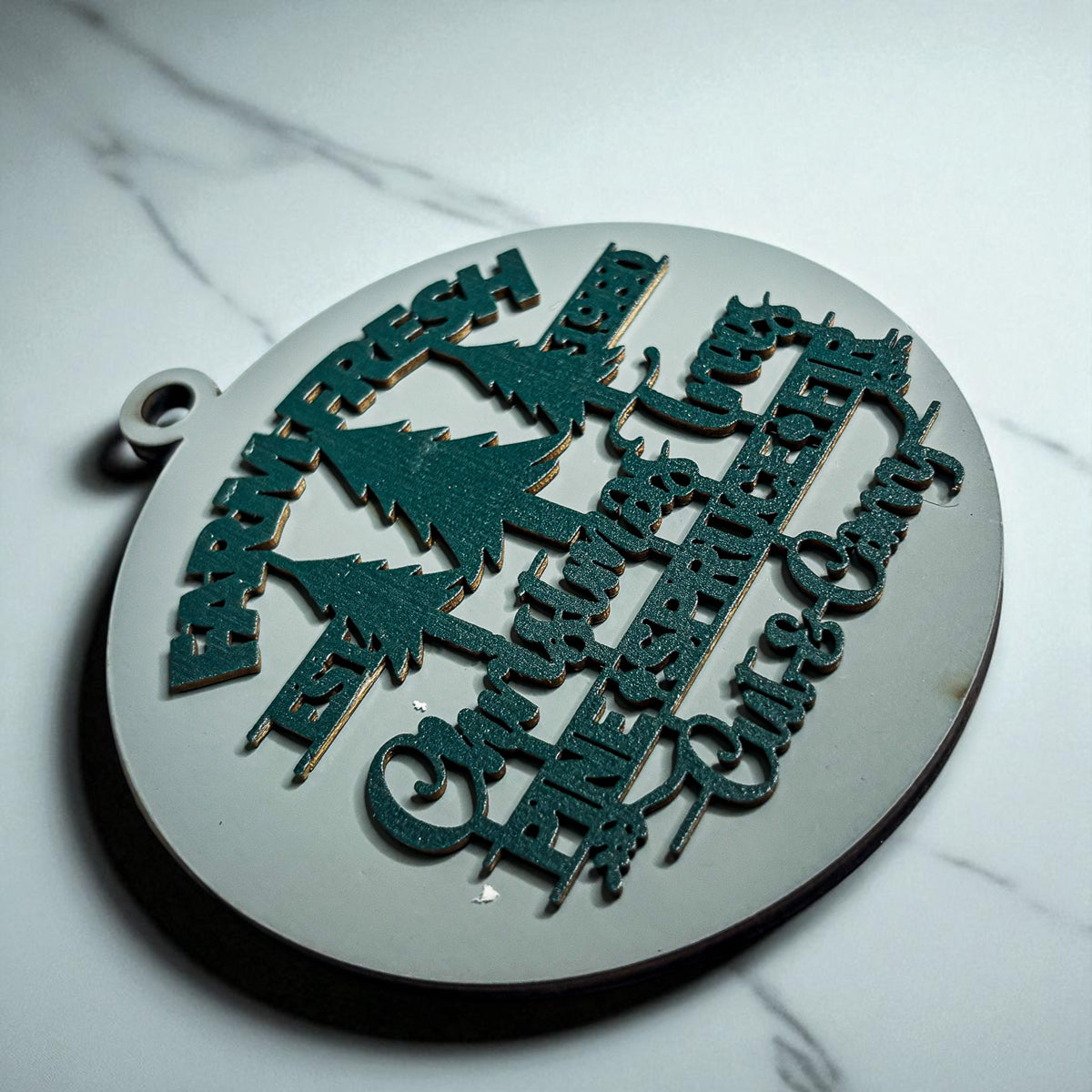 Farm Fresh Ornament 12 Colors