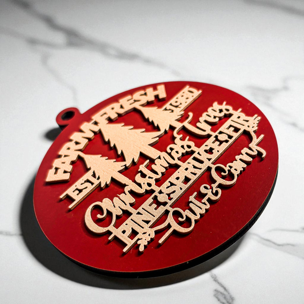 Farm Fresh Ornament 12 Colors