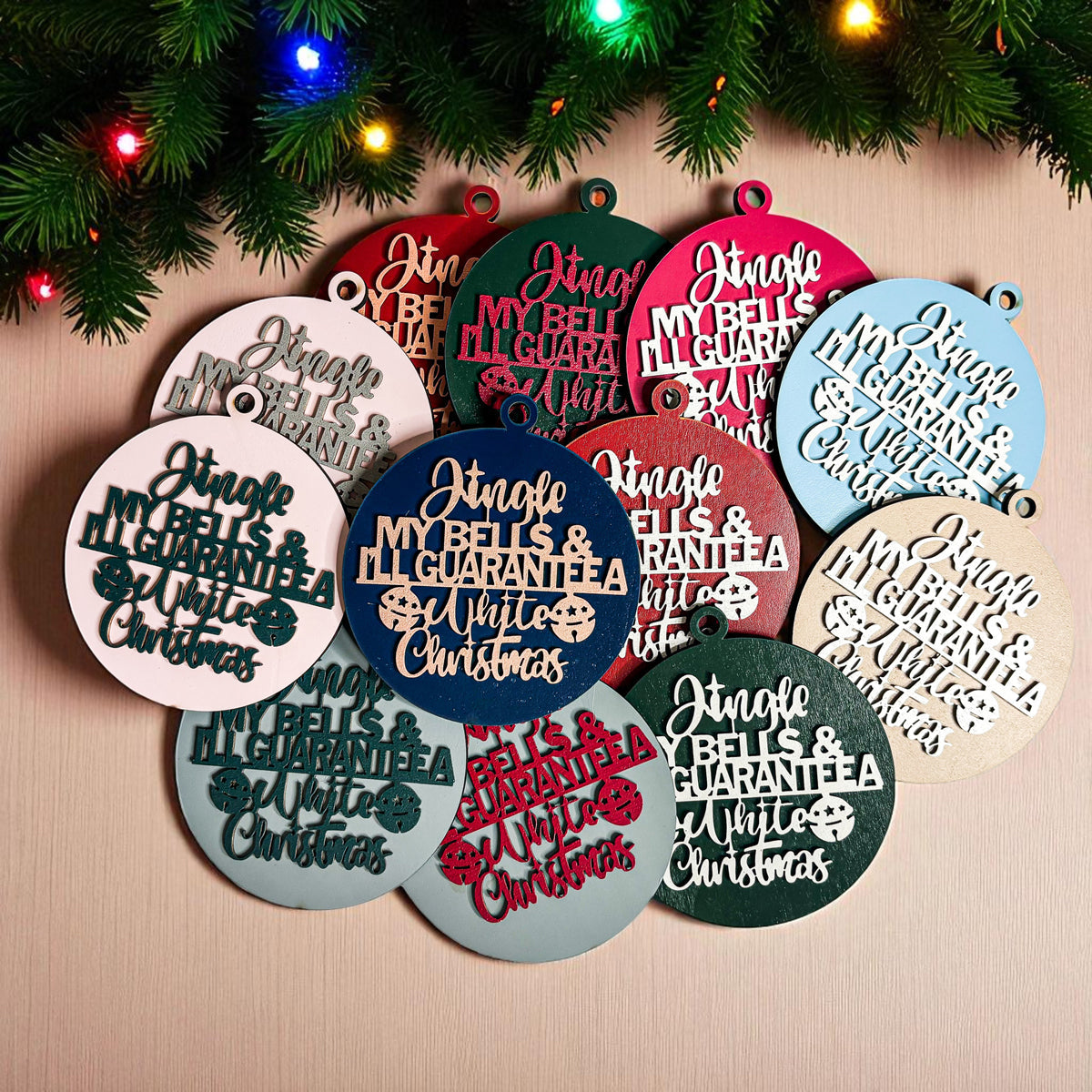 Jingle My Bells Ornament 12 Colors