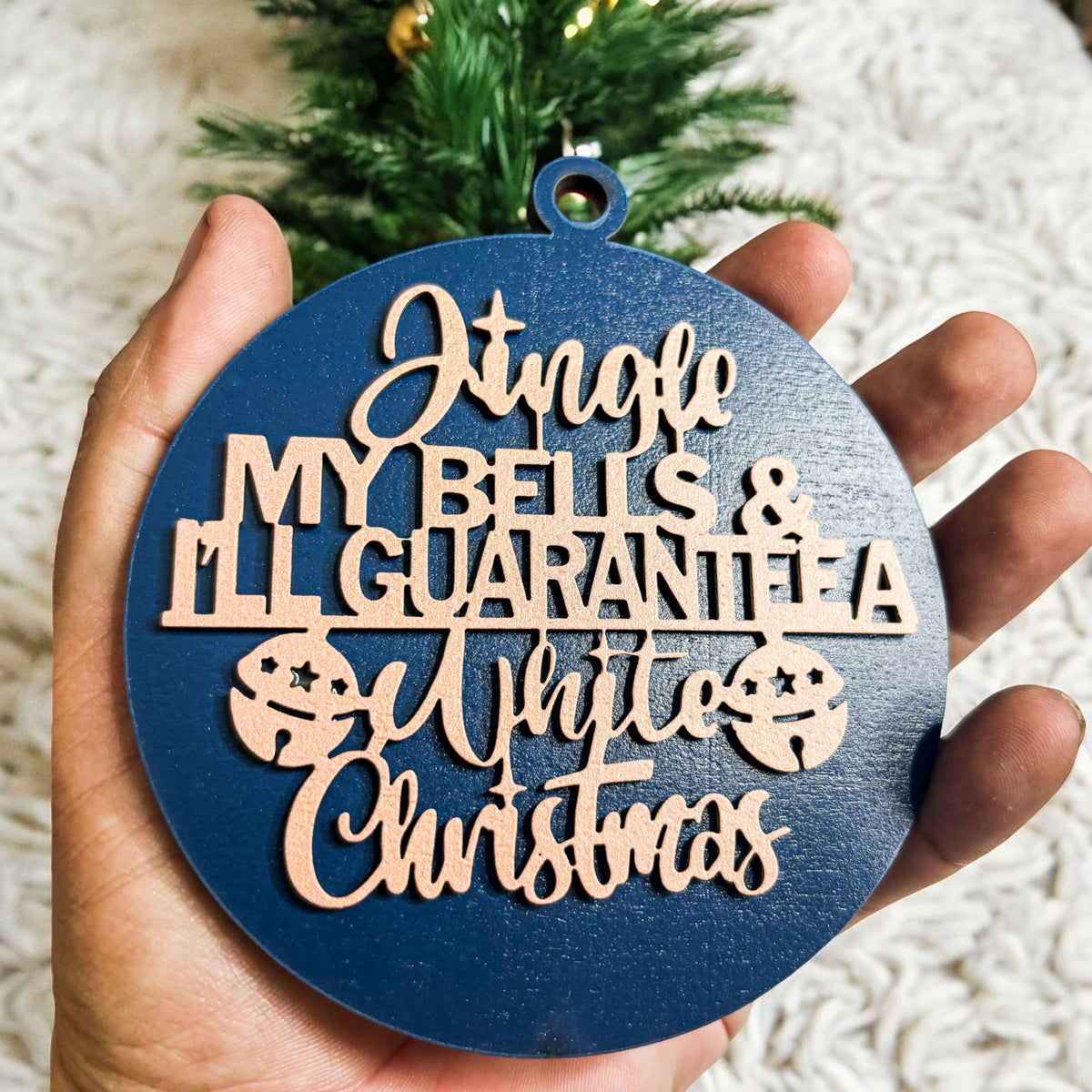 Jingle My Bells Ornament 12 Colors