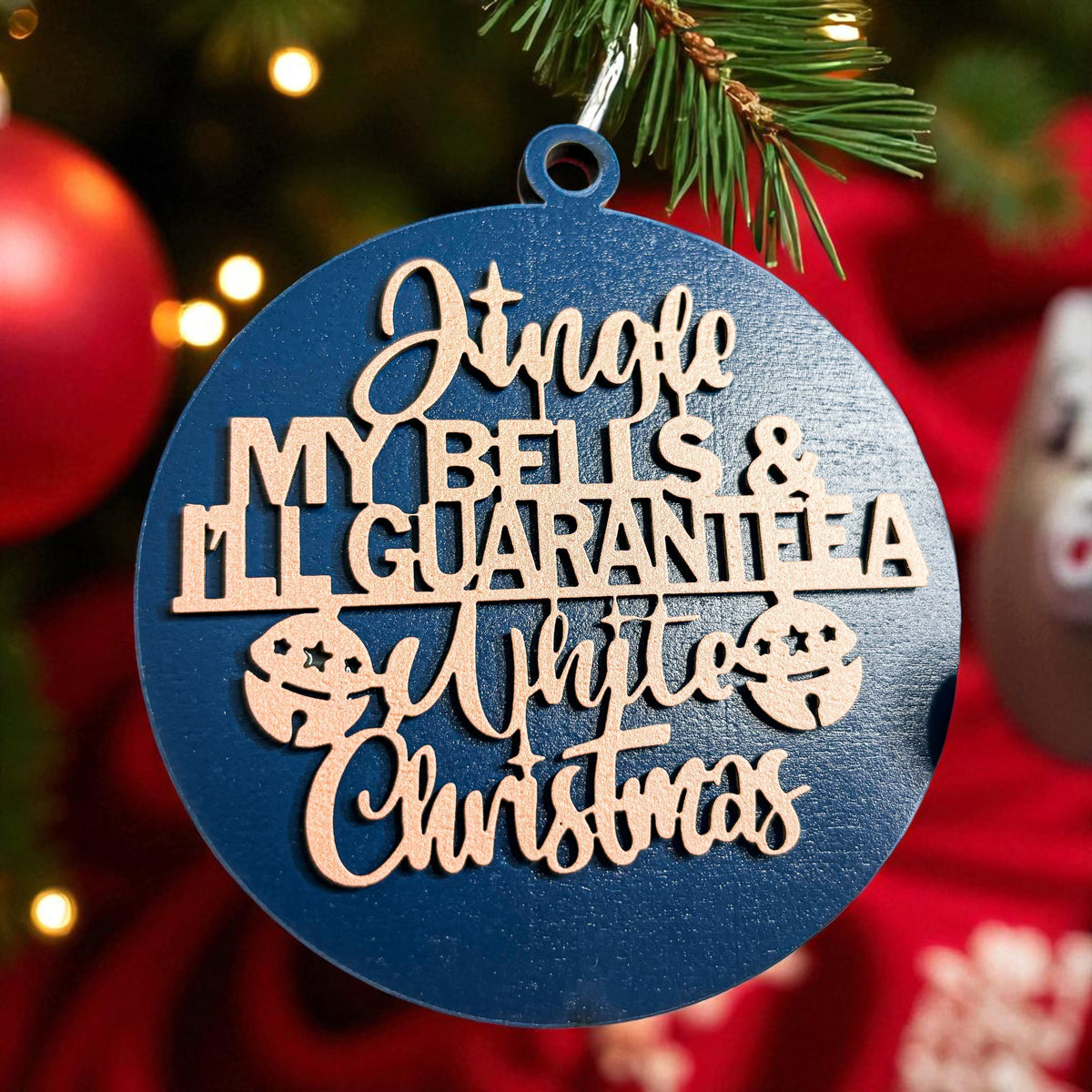 Jingle My Bells Ornament 12 Colors
