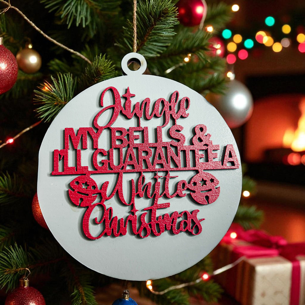 Jingle My Bells Ornament 12 Colors