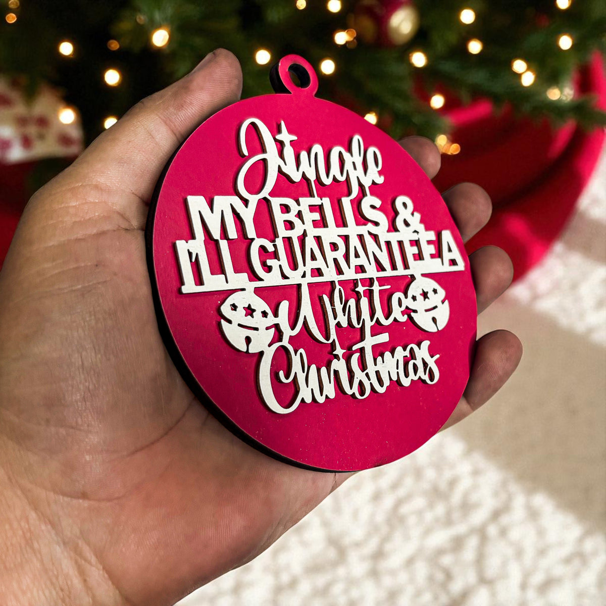 Jingle My Bells Ornament 12 Colors