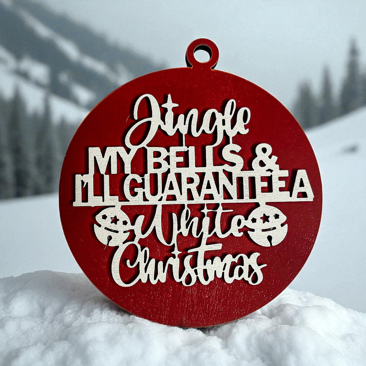 Jingle My Bells Ornament 12 Colors