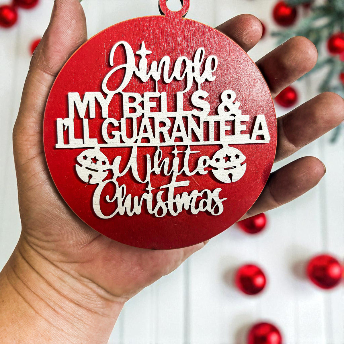 Jingle My Bells Ornament 12 Colors