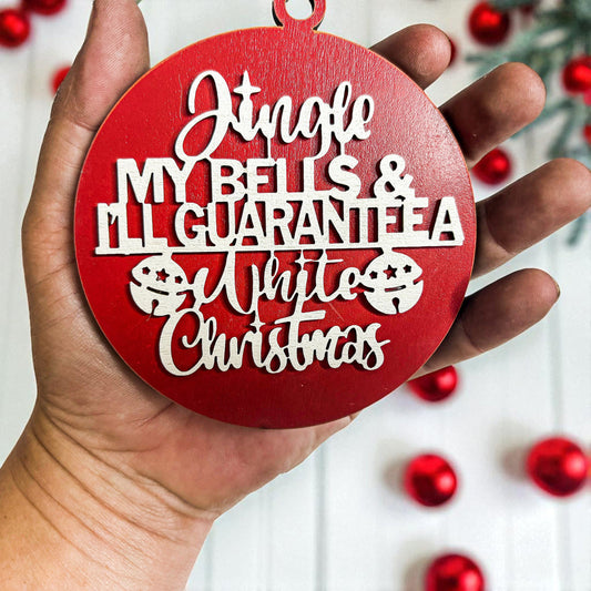 Jingle My Bells Ornament 12 Colors