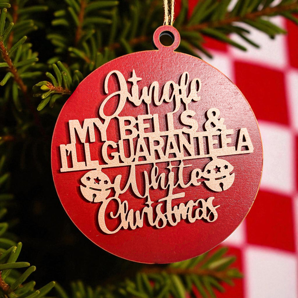 Jingle My Bells Ornament 12 Colors
