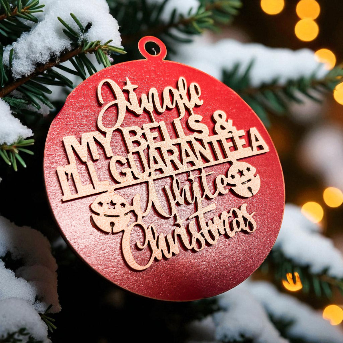 Jingle My Bells Ornament 12 Colors