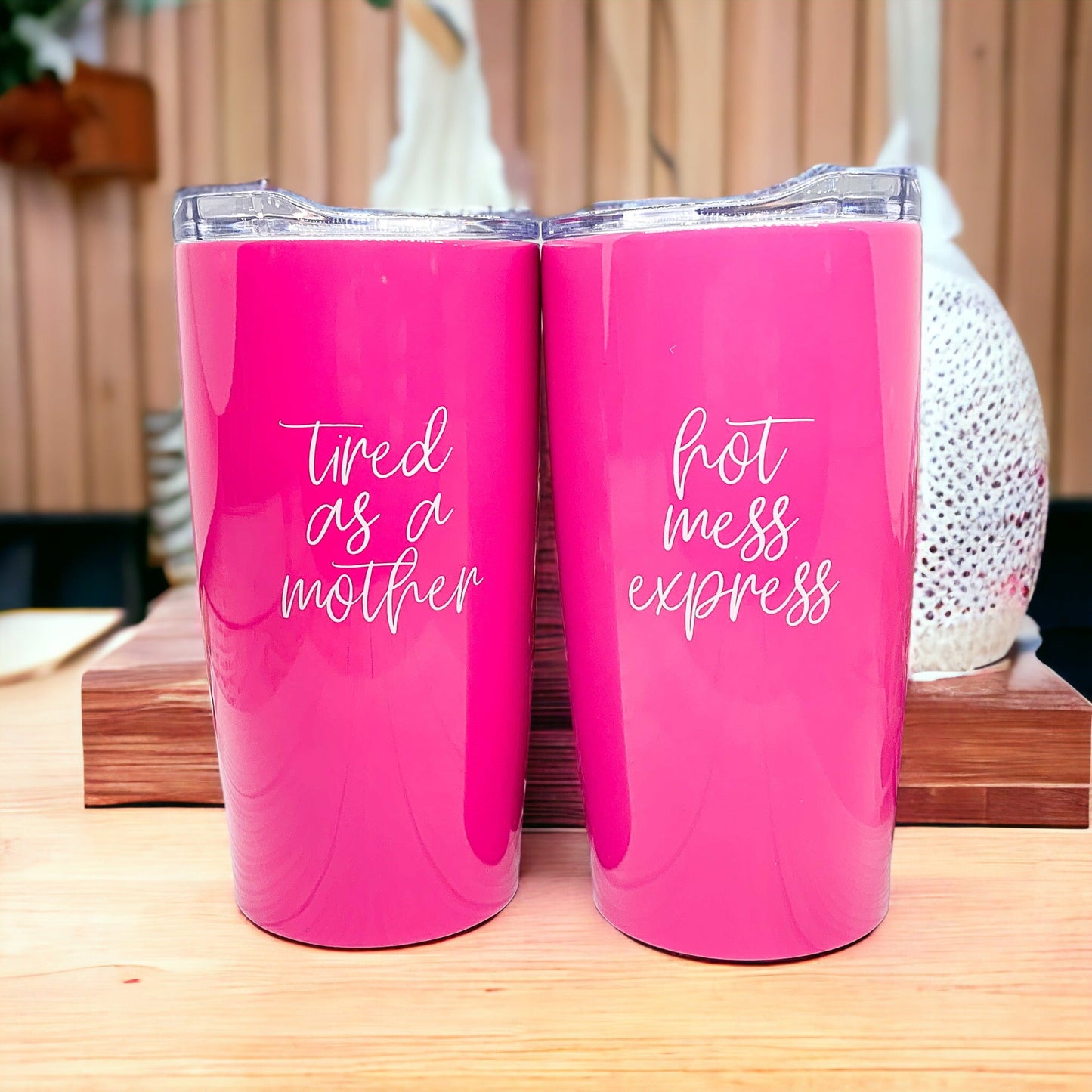 Hot Mess Pink Tumbler