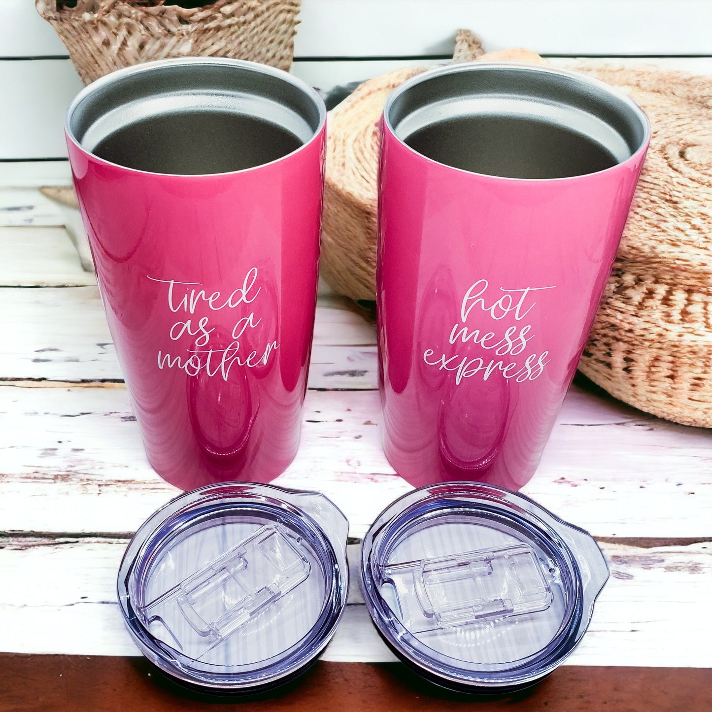 Hot Mess Pink Tumbler