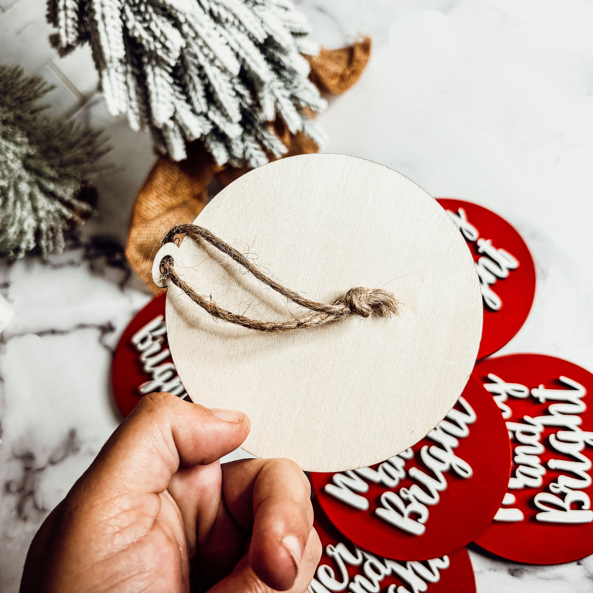 Merry & Bright Ornament 12 Colors