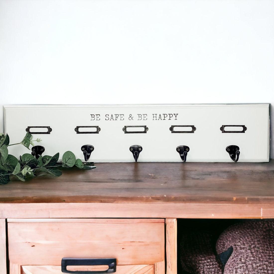 Wooden Hang This Way Sign/Rack