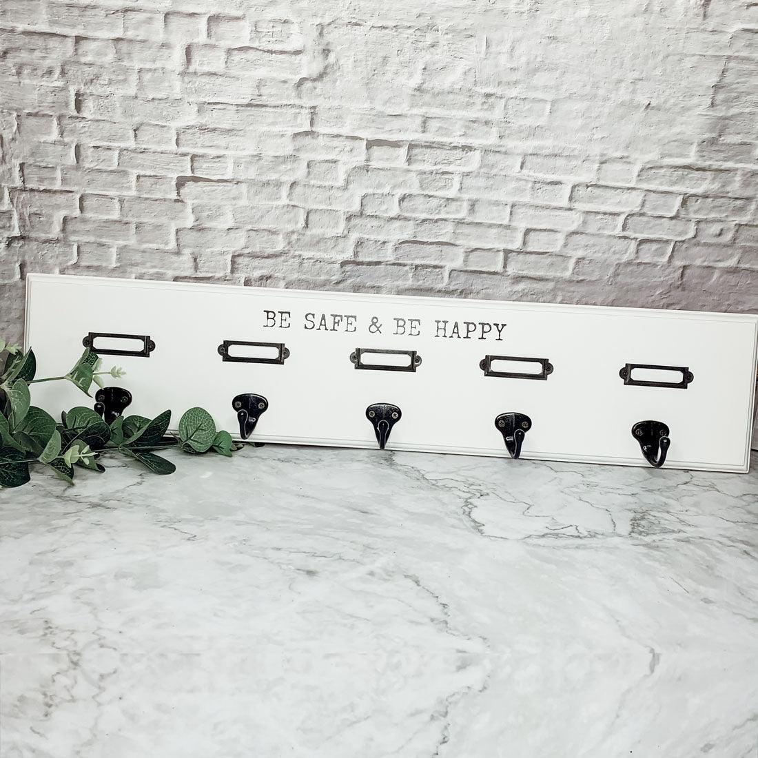 Farmhouse Entryway Decor - Wooden Wall Hook