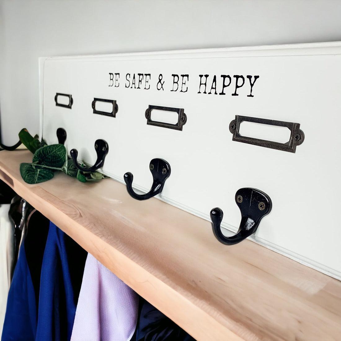 Wooden Hang This Way Sign/Rack